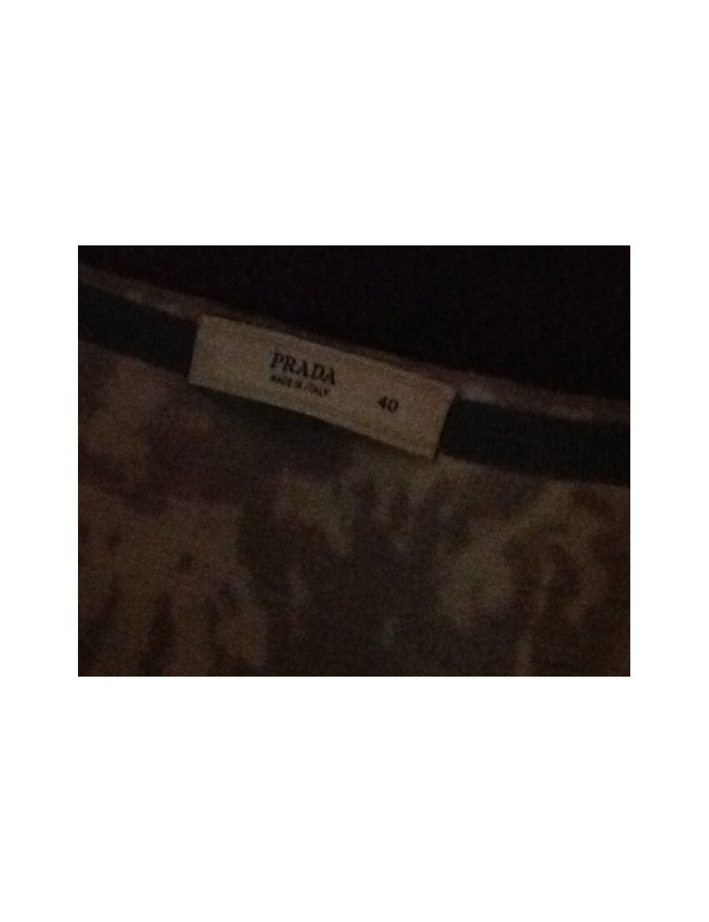 Jupe PRADA laine et soie