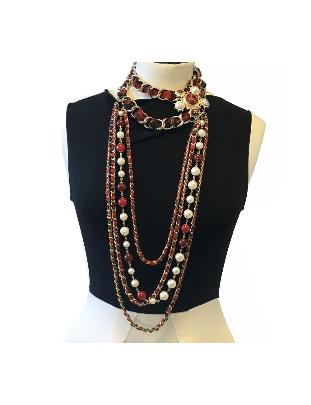 Sautoir CHANEL "Paris-Edimbourg"