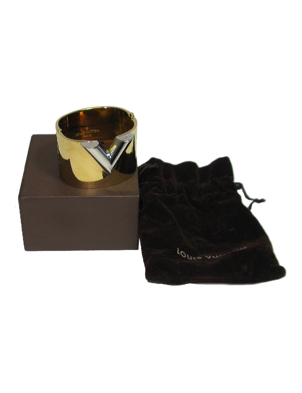 Manchette LOUIS VUITTON doré