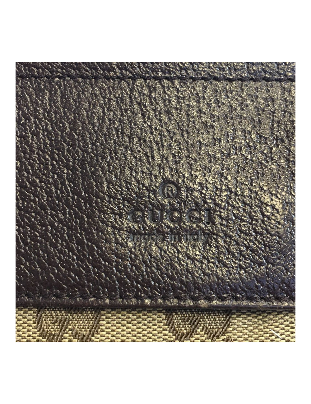 Ceinture banane GUCCI Tissu et cuir