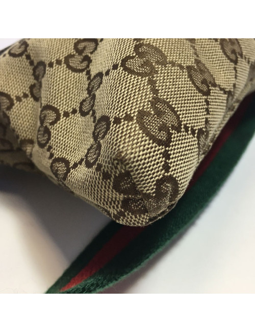 Ceinture banane GUCCI Tissu et cuir