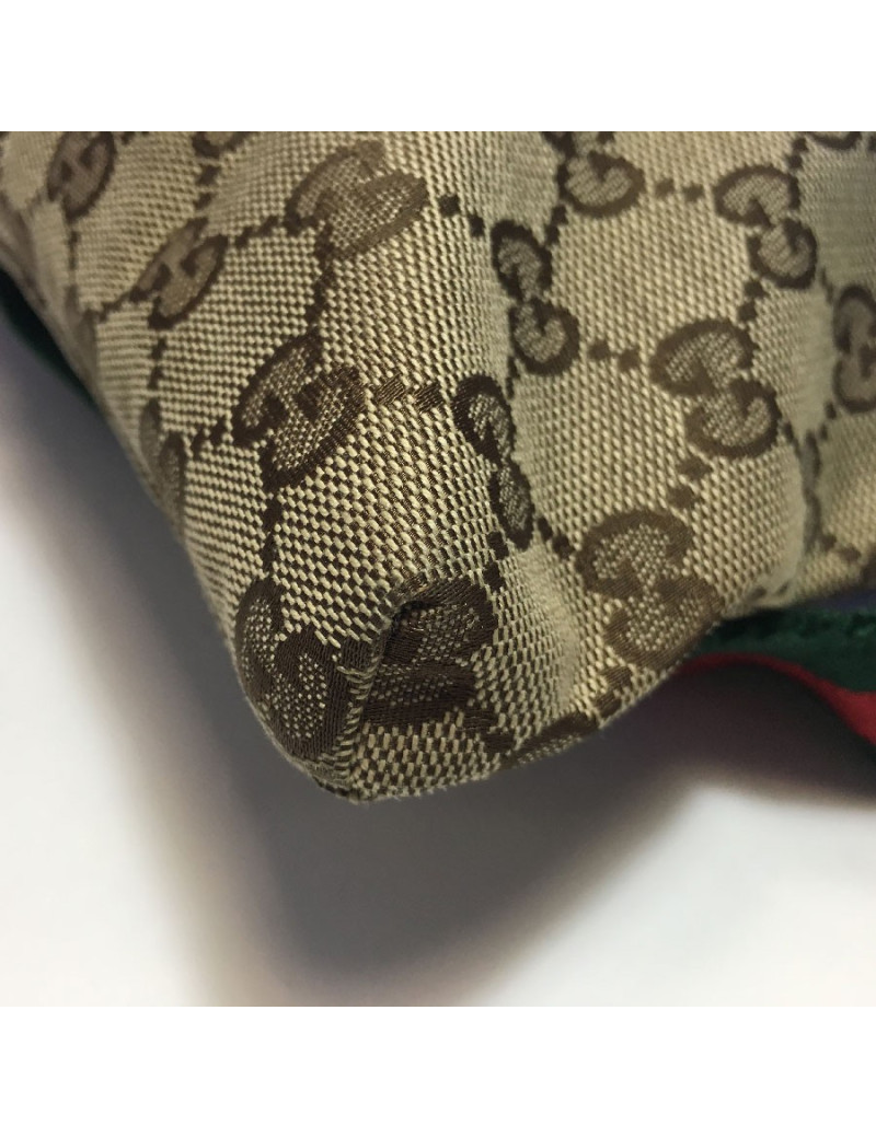 Ceinture banane GUCCI Tissu et cuir