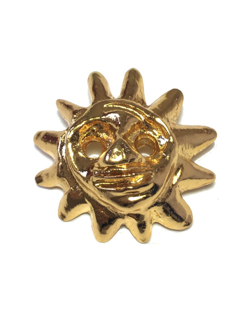 Broche CHRISTIAN LACROIX soleil vintage