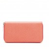 CHANEL wallet in grained salmon leather