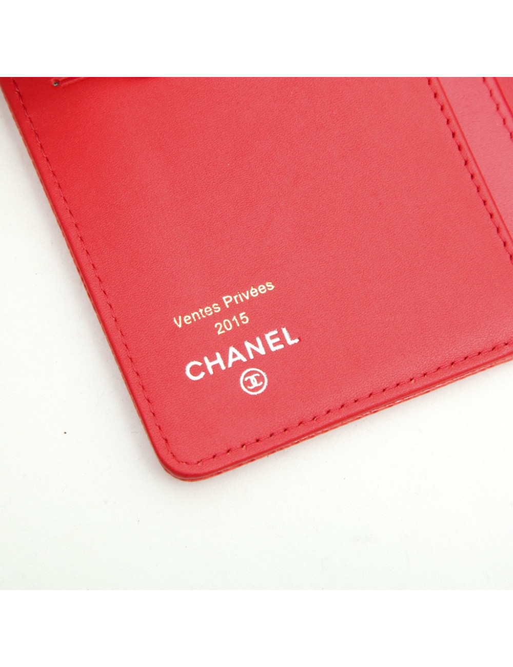 Porte cartes CHANEL corail