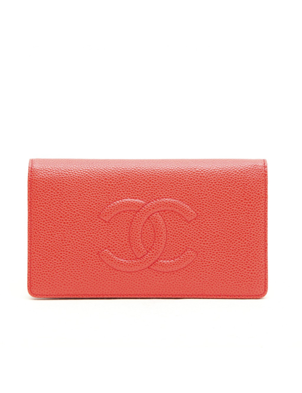 Porte cartes CHANEL corail