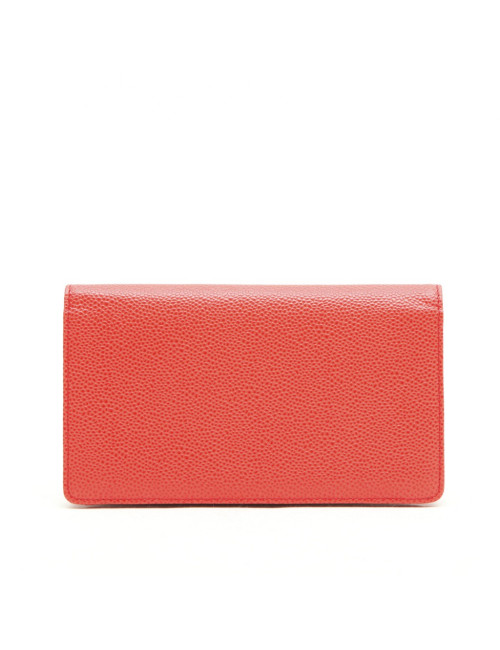 Porte cartes CHANEL corail