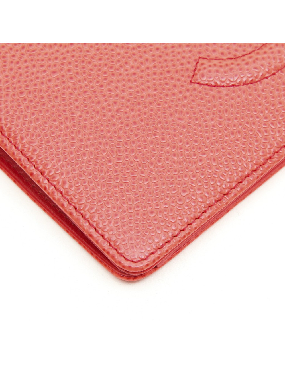 Porte cartes CHANEL corail