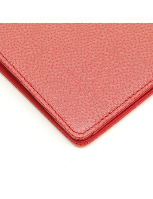 Porte cartes CHANEL corail