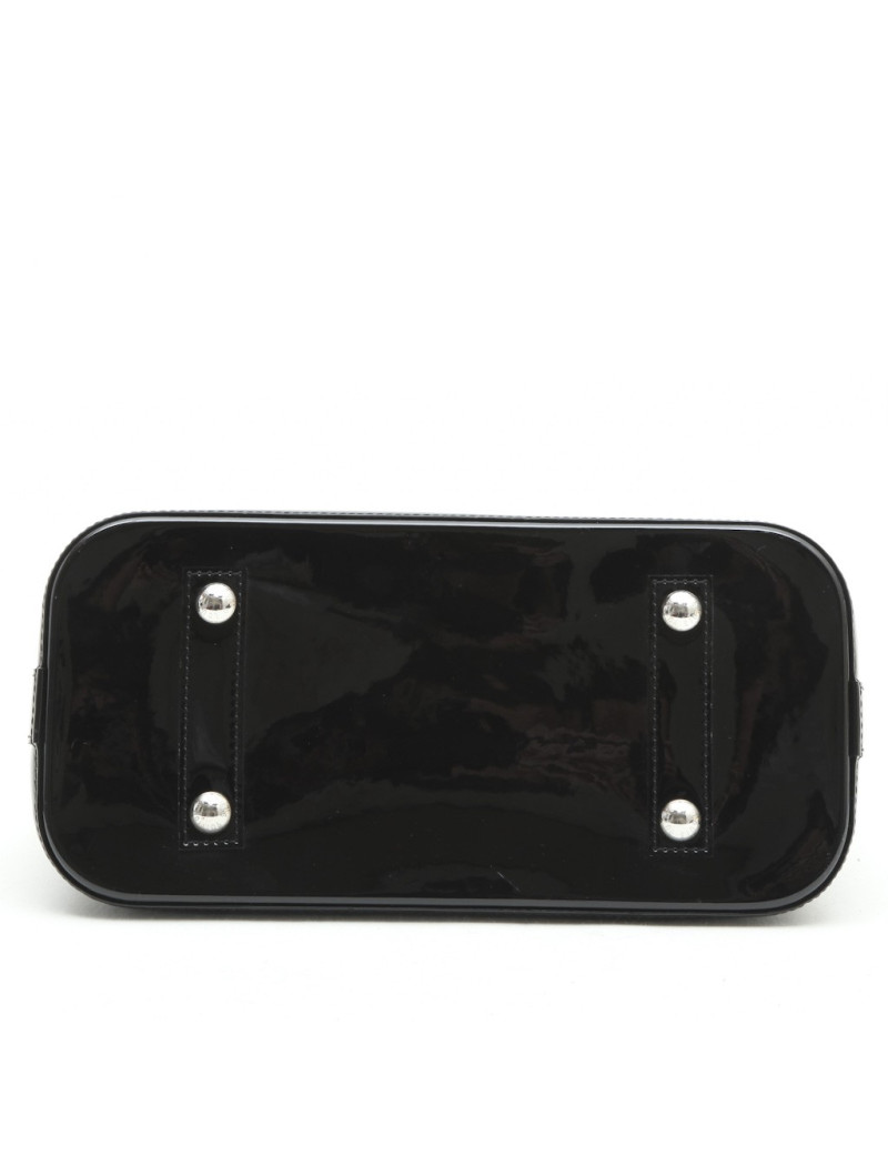 Sac Alma LOUIS VUITTON verni noir