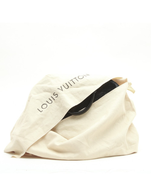 Sac Alma LOUIS VUITTON verni noir