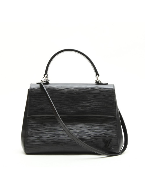 LOUIS VUITTON bag in black épi leather