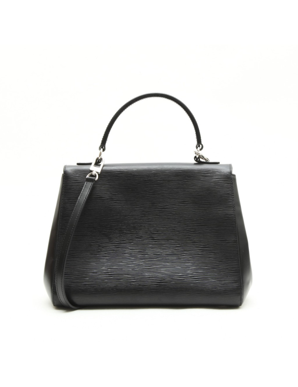 LOUIS VUITTON bag in black épi leather