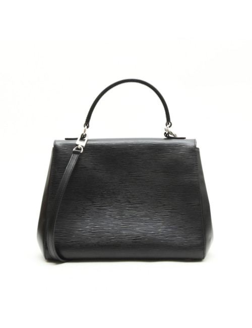 LOUIS VUITTON bag in black épi leather