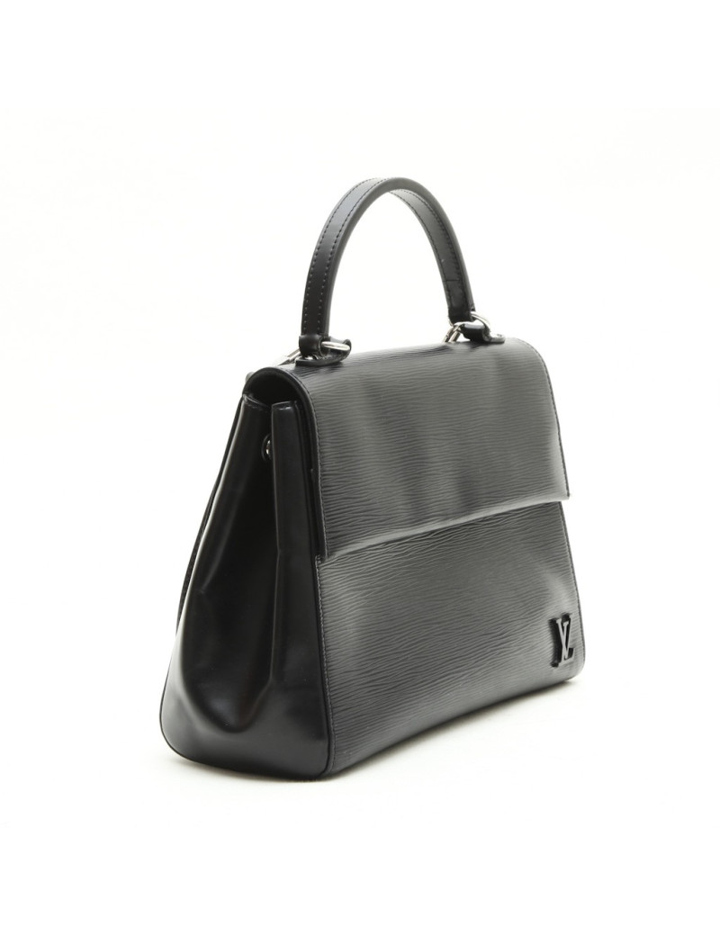 LOUIS VUITTON bag in black épi leather