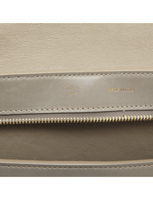 CELINE 'trapèze' bag in tricolor leather