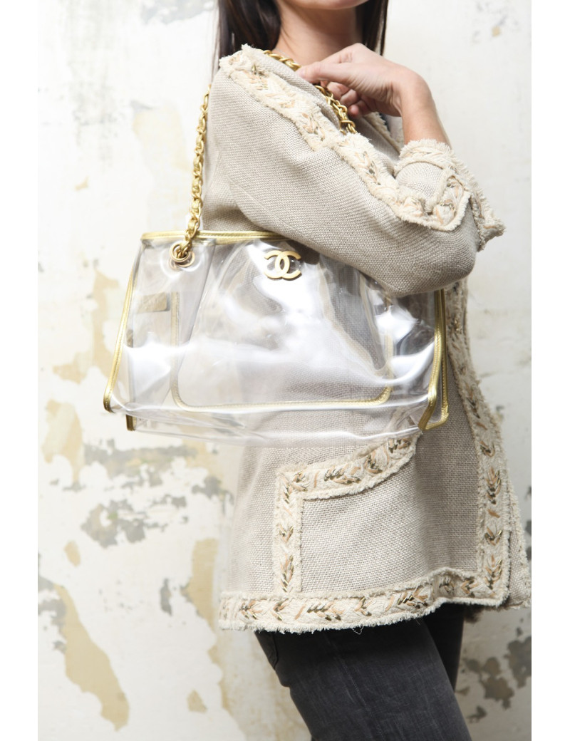 Sac CHANEL transparent