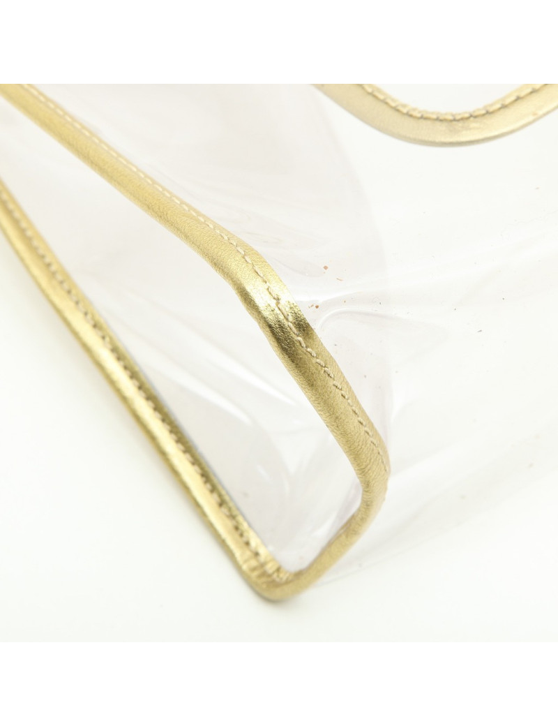 CHANEL vintage transparent bag