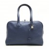 HERMES 'Victoria' bag in blue abyss Taurillon clémence leather