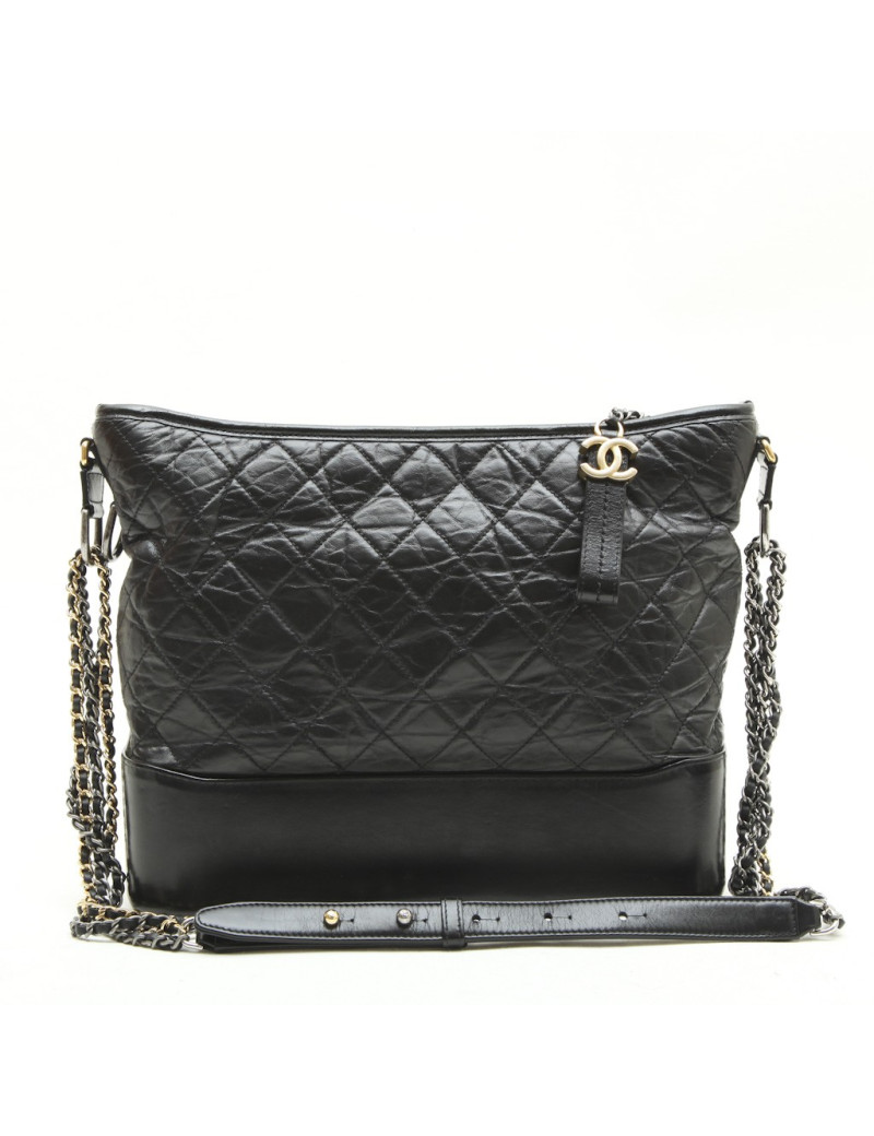 Sac Gabrielle Hobo CHANEL bleu 