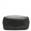 CHANEL 'Cocoon' bag in black quilted grained leather