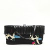 CHANEL bag with fringes in multicolored fabric