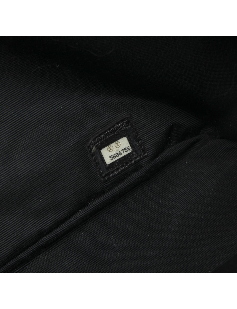 Sac CHANEL à franges toile matelassée