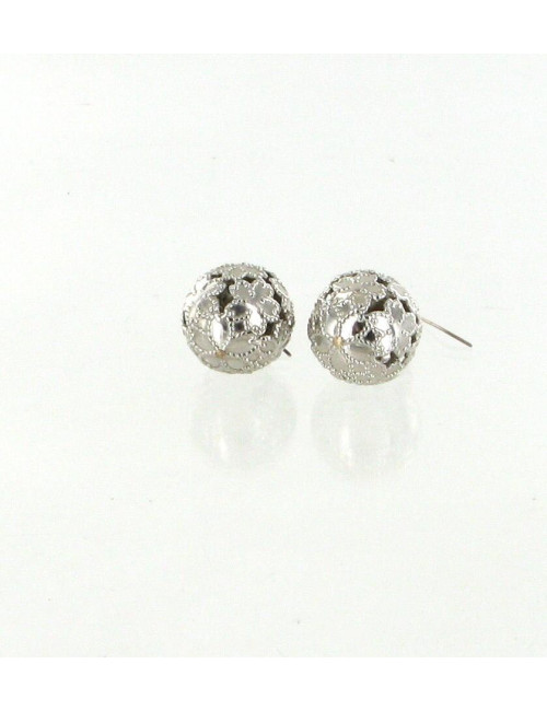 Parure MAGUERITE DE VALOIS en métal argenté