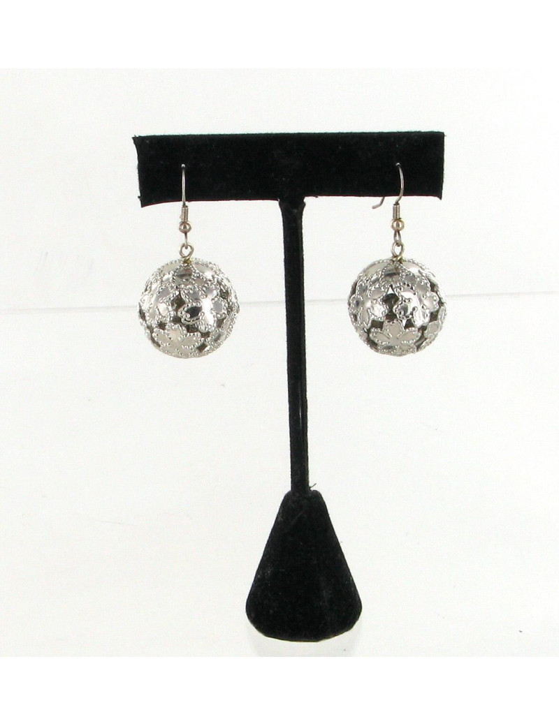 Parure MAGUERITE DE VALOIS en métal argenté