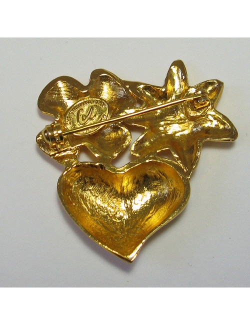 Broche CHRISTIAN LACROIX vintage 