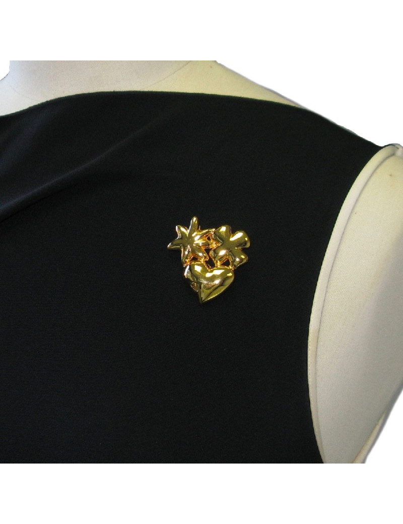 Broche CHRISTIAN LACROIX vintage 