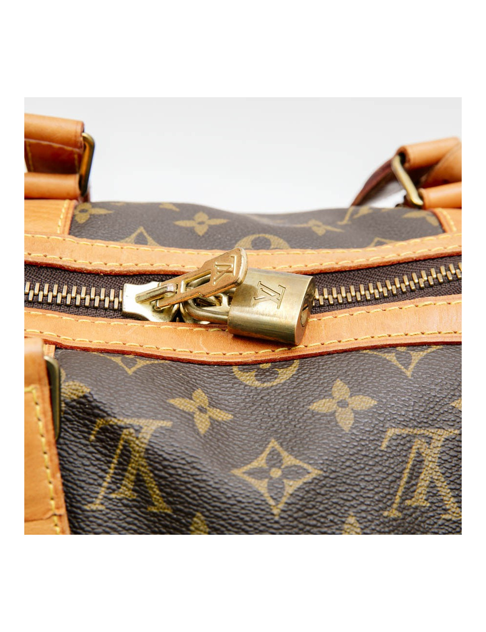 Sac Boston LOUIS VUITTON monogram Vintage