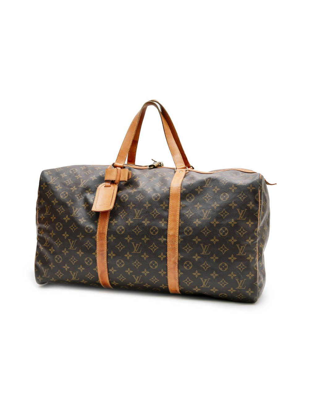 Sac de weekend LOUIS VUITTON toile monogram Vintage