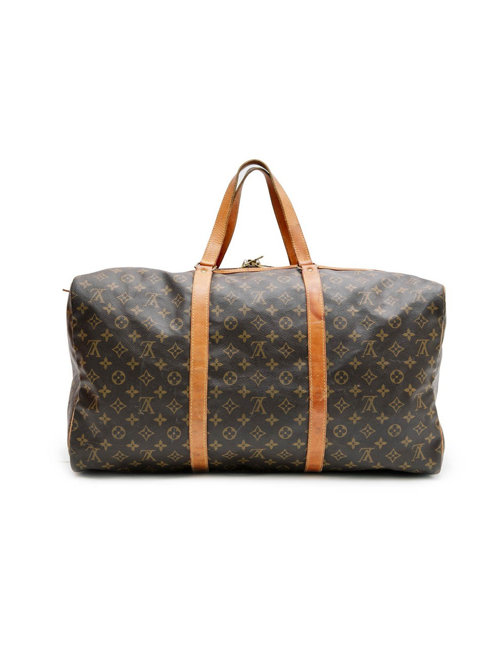 Sac de weekend LOUIS VUITTON toile monogram Vintage