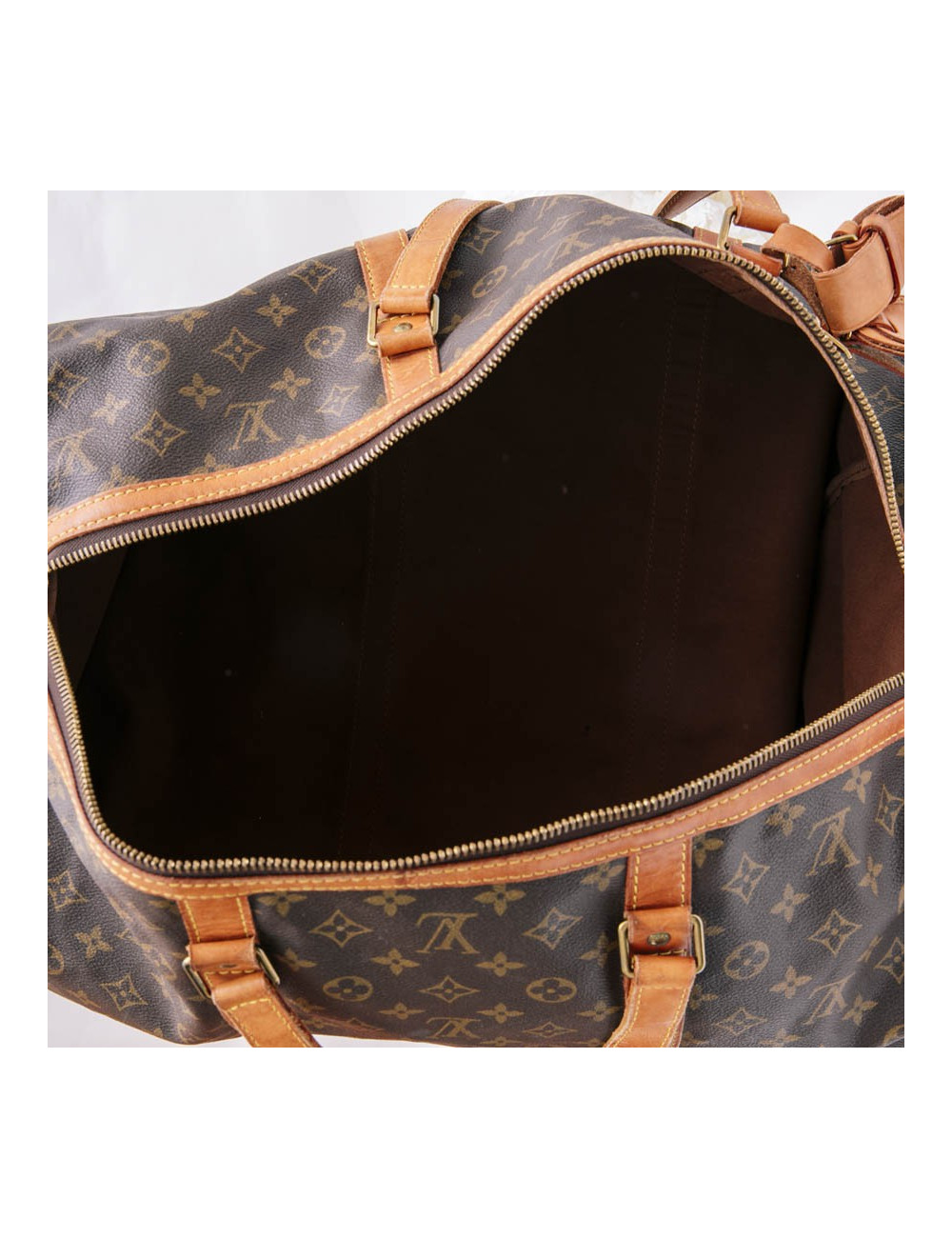 Sac de weekend LOUIS VUITTON toile monogram Vintage