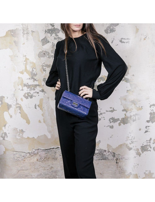 Sac CHANEL PM en cuir grainé 