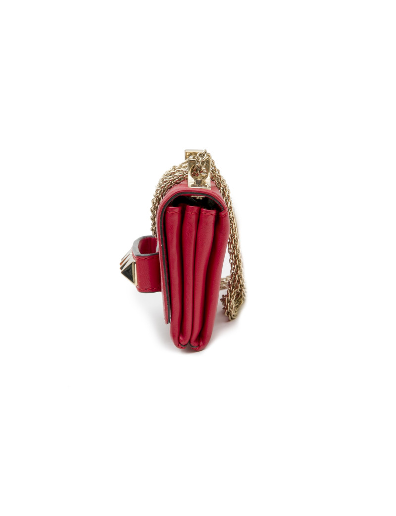 VALENTINO small bag in red smooth leather