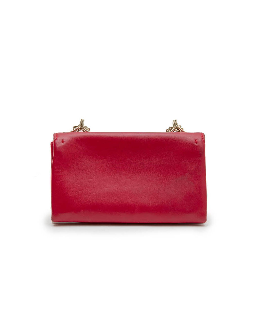 Petit sac VALENTINO en cuir lisse rouge