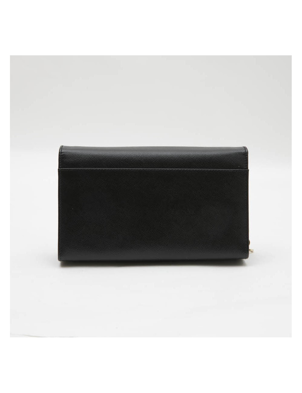 Mini sac FERRAGAMO cuir grainé noir