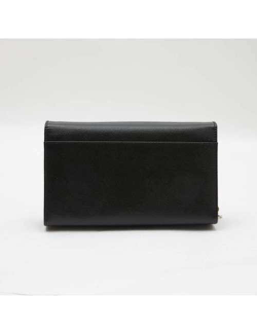 Mini sac FERRAGAMO cuir grainé noir
