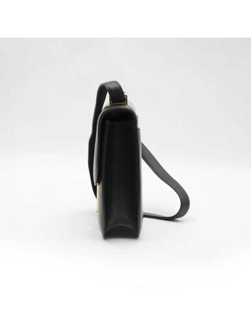  HERMES 'Constance' vintage bag in black box leather