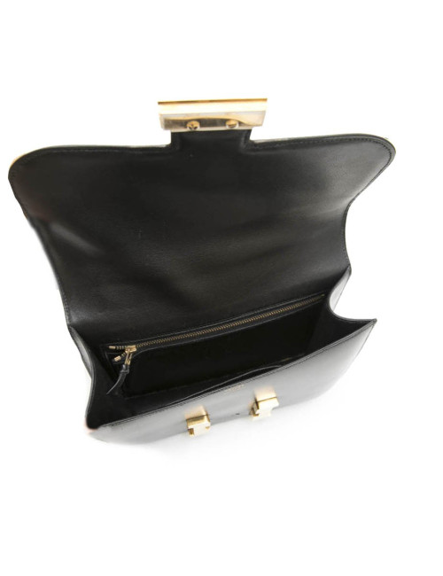  HERMES 'Constance' vintage bag in black box leather