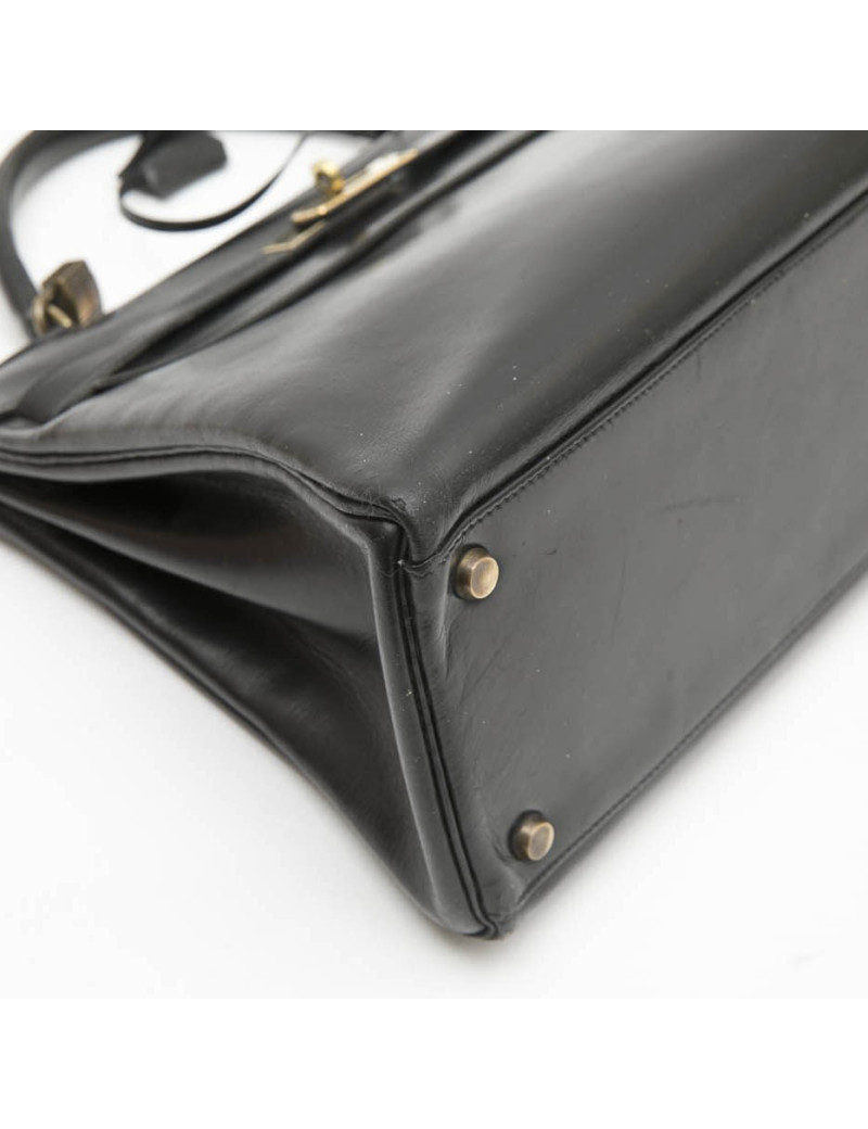 Sac Kelly 32 HERMES Vintage cuir box