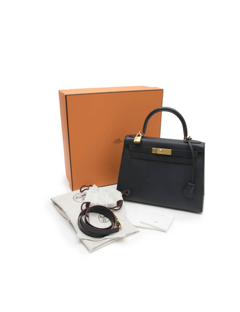 Kelly 28 HERMES epsom 