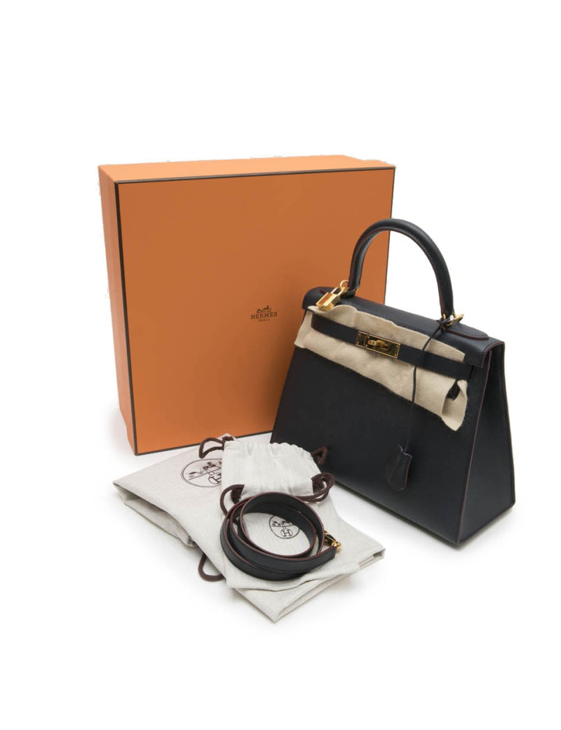 Kelly 28 HERMES epsom 