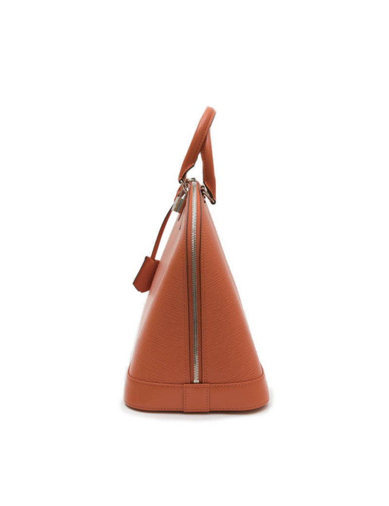 Sac Alma LOUIS VUITTON GM cuir épi orange
