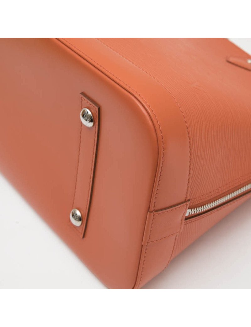 Sac Alma LOUIS VUITTON GM cuir épi orange