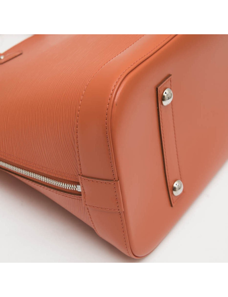 Sac Alma LOUIS VUITTON GM cuir épi orange