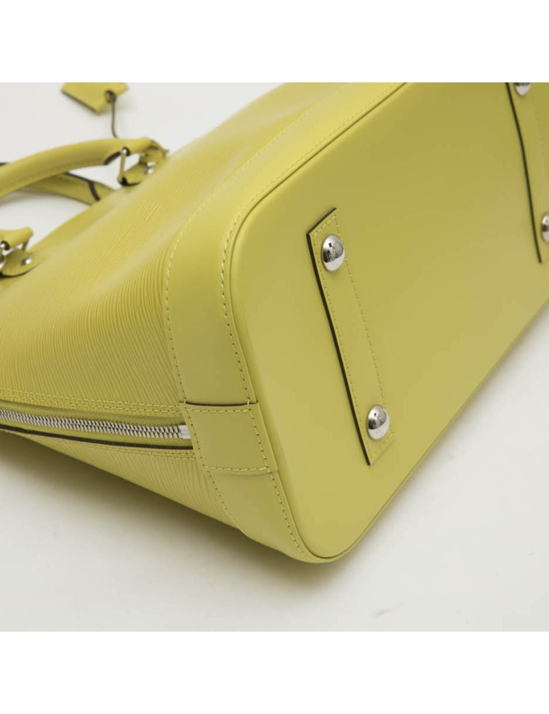 Sac Alma LOUIS VUITTON cuir épi pistache