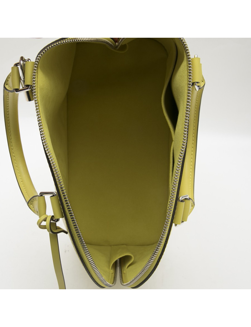 Sac Alma LOUIS VUITTON cuir épi pistache